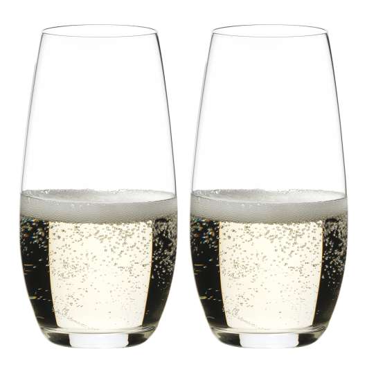Riedel - O Wine Champagneglas 2-pack