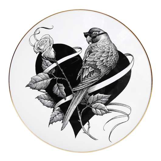 Rory Dobner - Perfect Plate Lovebird 16 cm