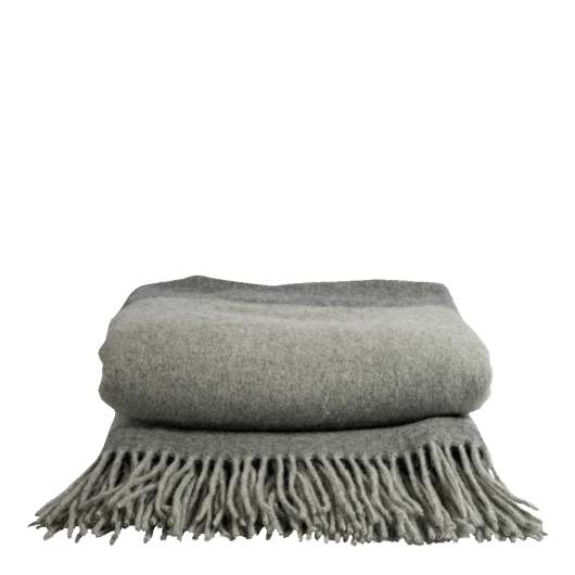 Sagaform - Sagaform Wool Pläd Merinoull 170x130 cm Grå