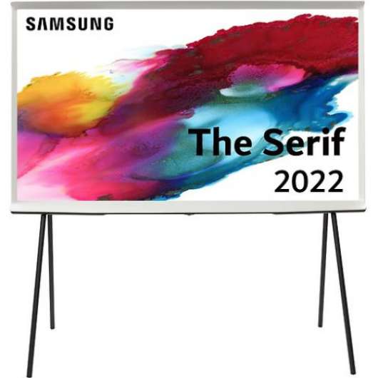 Samsung - QE50LS01BAU - The Serif 50 tum. 2022 års modell - FRI hemleverans