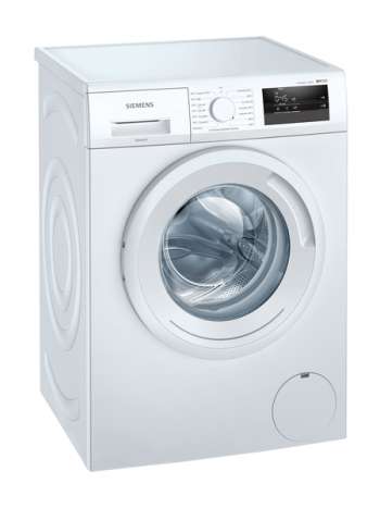 Siemens Wm12n0l2dn Iq300 Frontmat. Tvättmaskiner - Vit