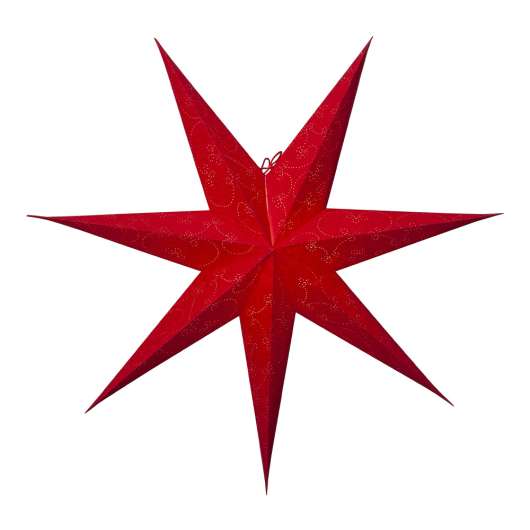 Star Trading - Star Trading Decorus Julstjärna 75 cm Röd