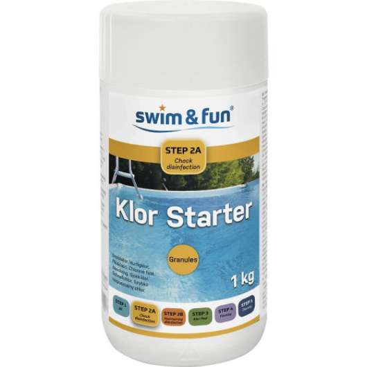 Swim&ampFun - instant klorpulver 1 kg