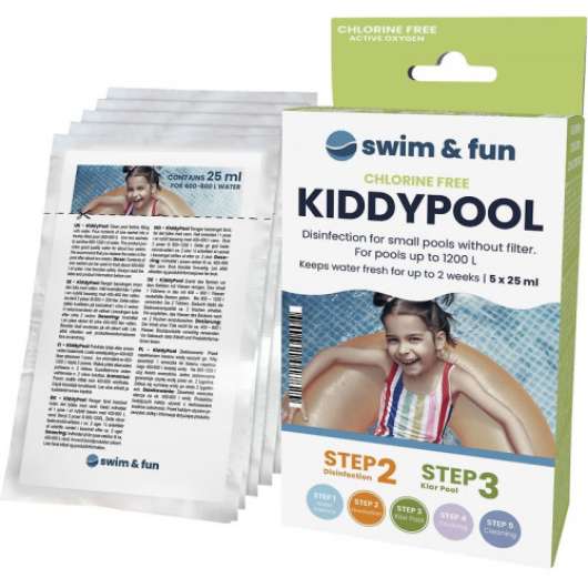Swim&ampFun - Kiddy Pool städpåsar. klorfria