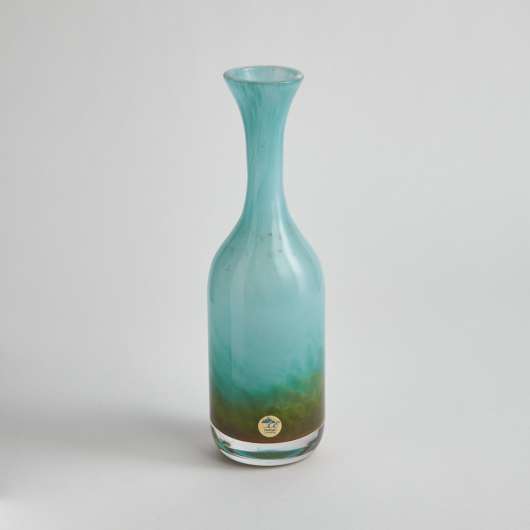 Vintage - Vas i Blått och Grönt