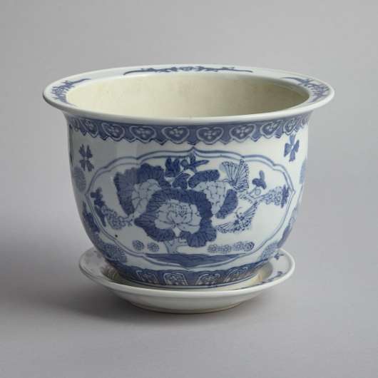 Vintage - Ytterfoder Blåvit Kina 16 cm