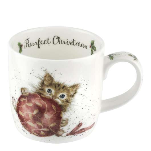 Wrendale Design - Wrendale Design Purrfect Christmas Mugg 31 cl